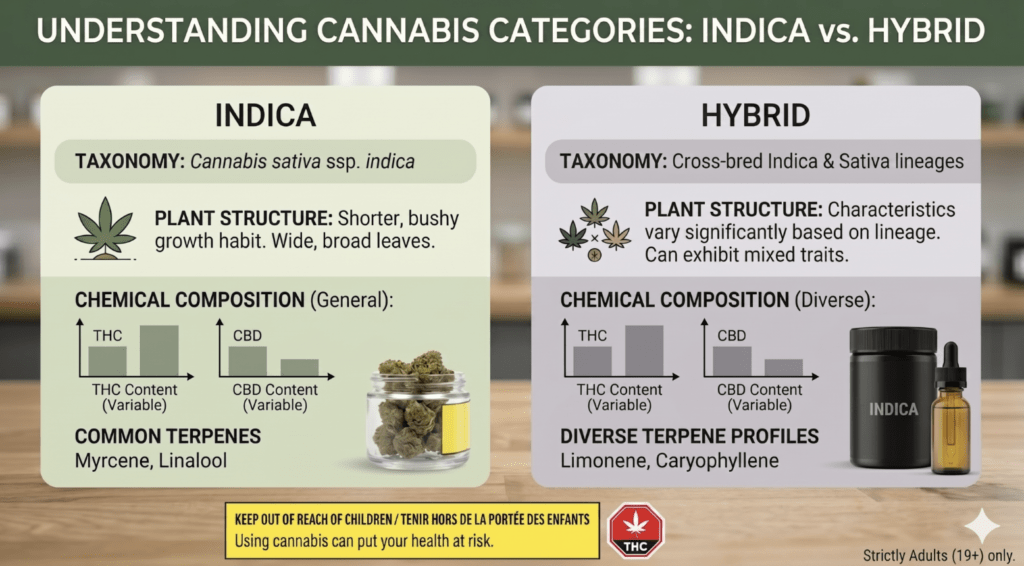 Indica vs Hybrid: Understanding the Differences Between Cannabis Categories